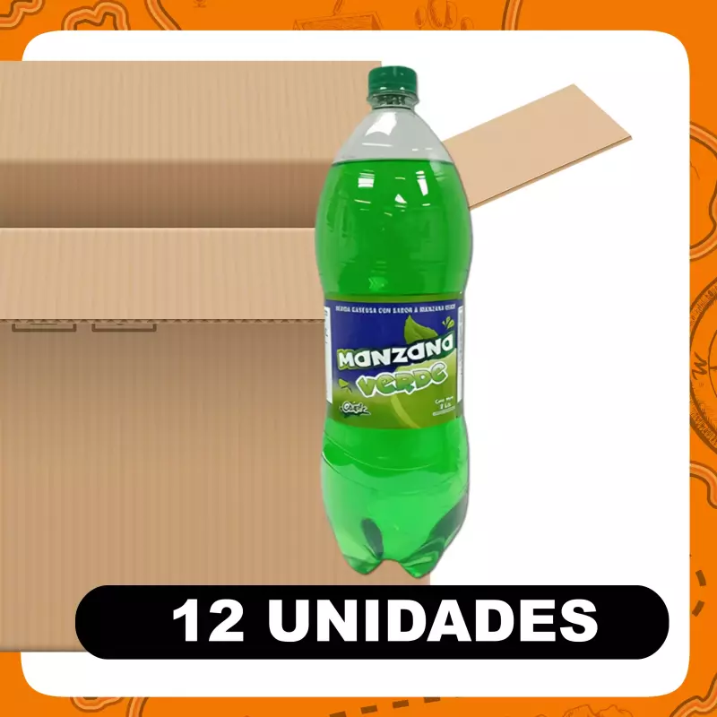 Bulto Manzana Verde 2l