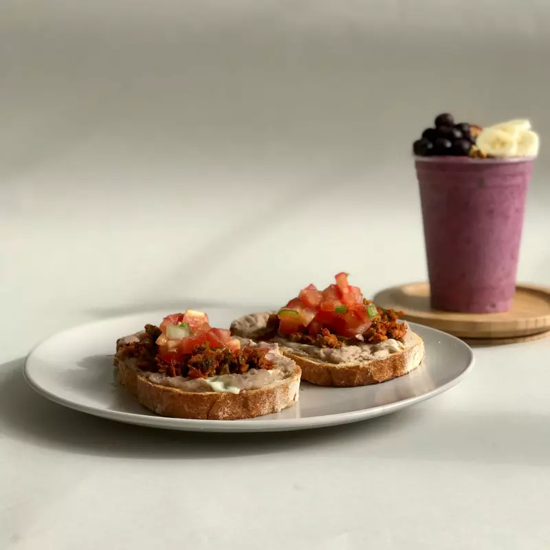 PAQUETE MOLLETE CHORIZO VEGAN+ACAI