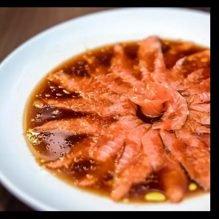 CARPACCIO SALMON USSUZUKURI