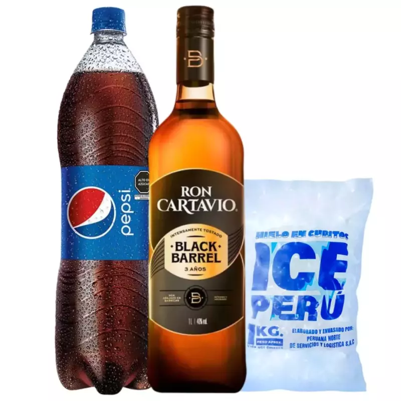 Combo Ron Black Barrel