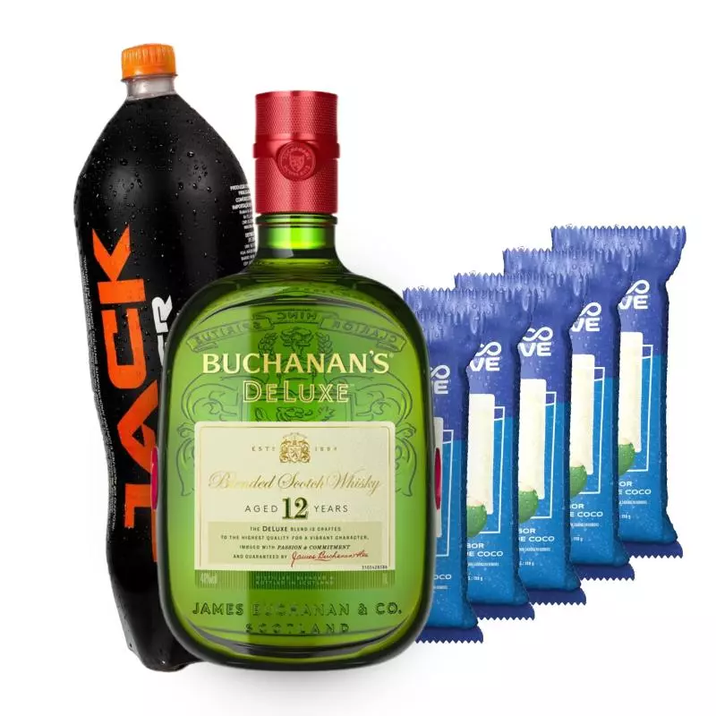 Combo Whisky Buchanan's DeLuxe