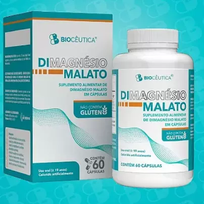 DIMAGNÉSIO MALATO 60-CAPS