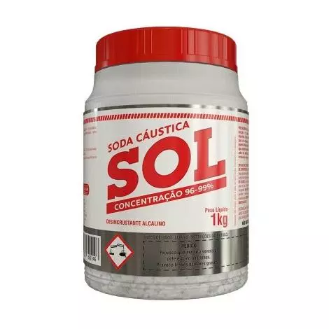 SODA CAUSTICA SOL 1KG