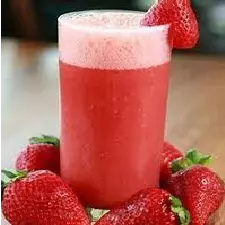 Morango com leite  condensado