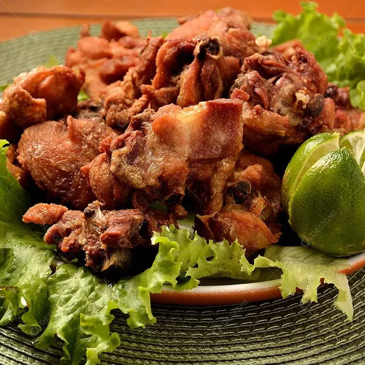 Frango a Passarinho-serve 2 pessoas