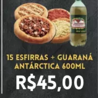 Combo 15 esfirras+ guaraná 600 ml