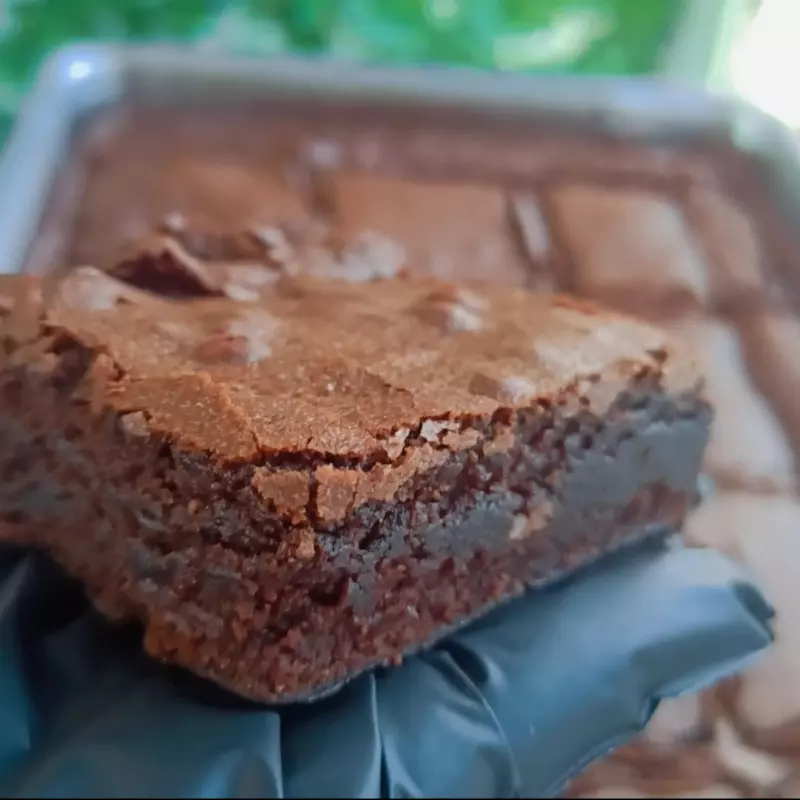 Brownie sem recheio