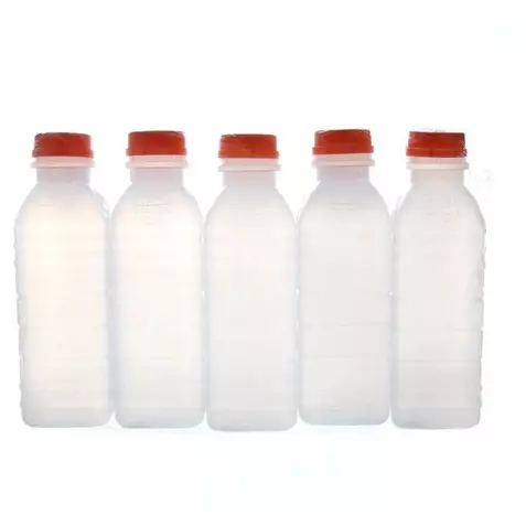 Garrafa plást. c/tampa 500mL un.