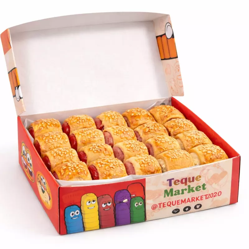 30 HOJALDRITOS RELLENOS HORNEADOS