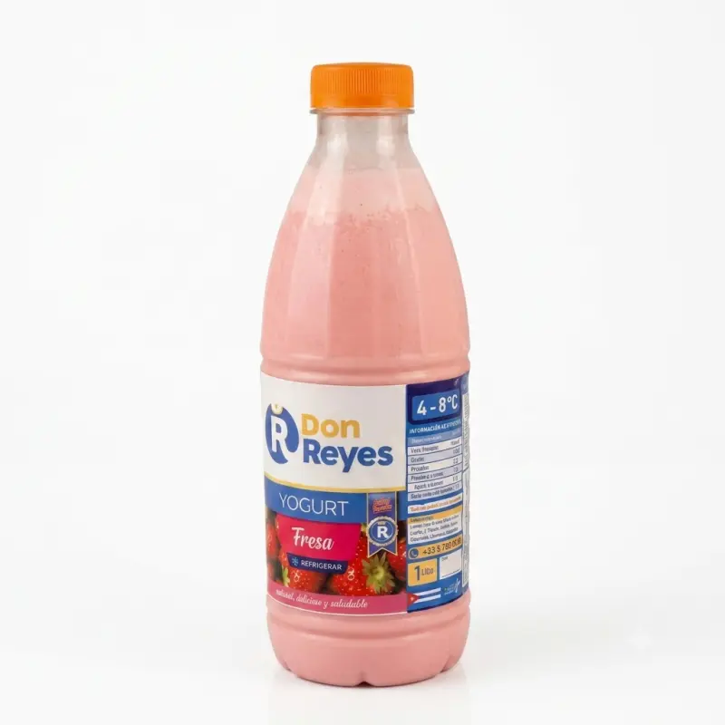 Yogurt de fresa 1L