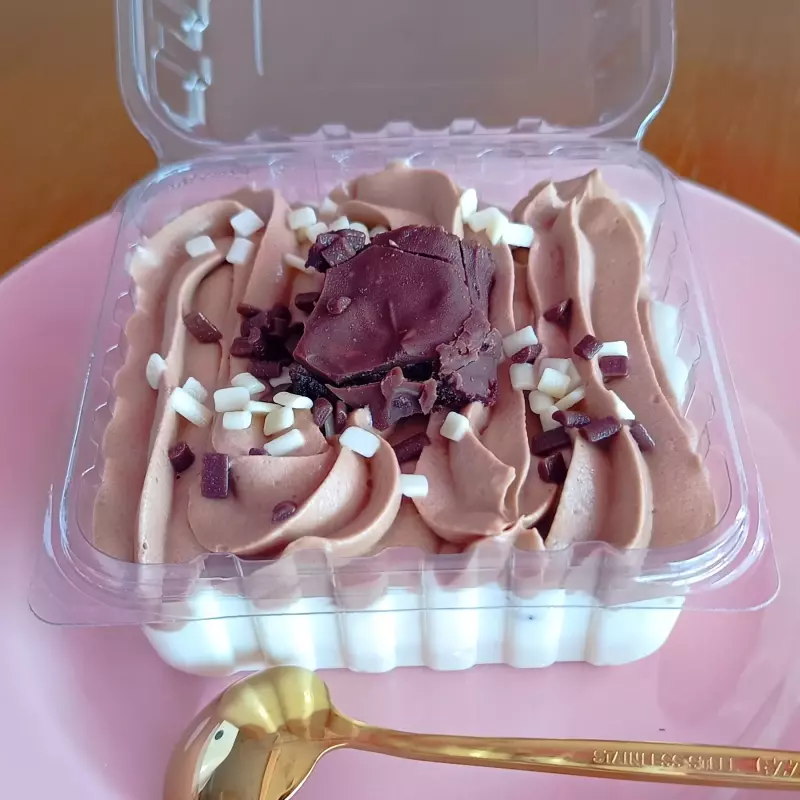 Escondidinho de brownie