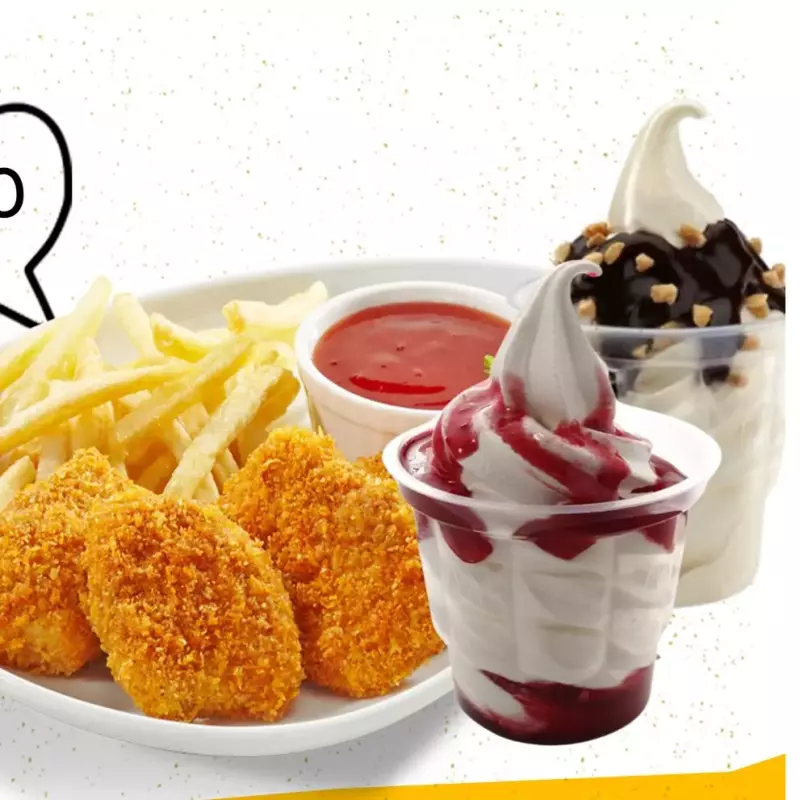 PROMO 4 nugguets mas porcion de papa