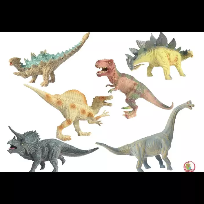 Set 6 Dinos Realistas Jurassic