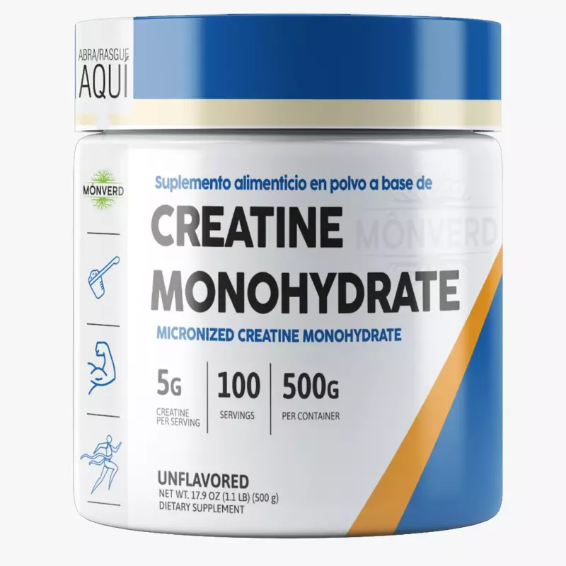 CREATINA MONO MONVERD 500 GRAMOS