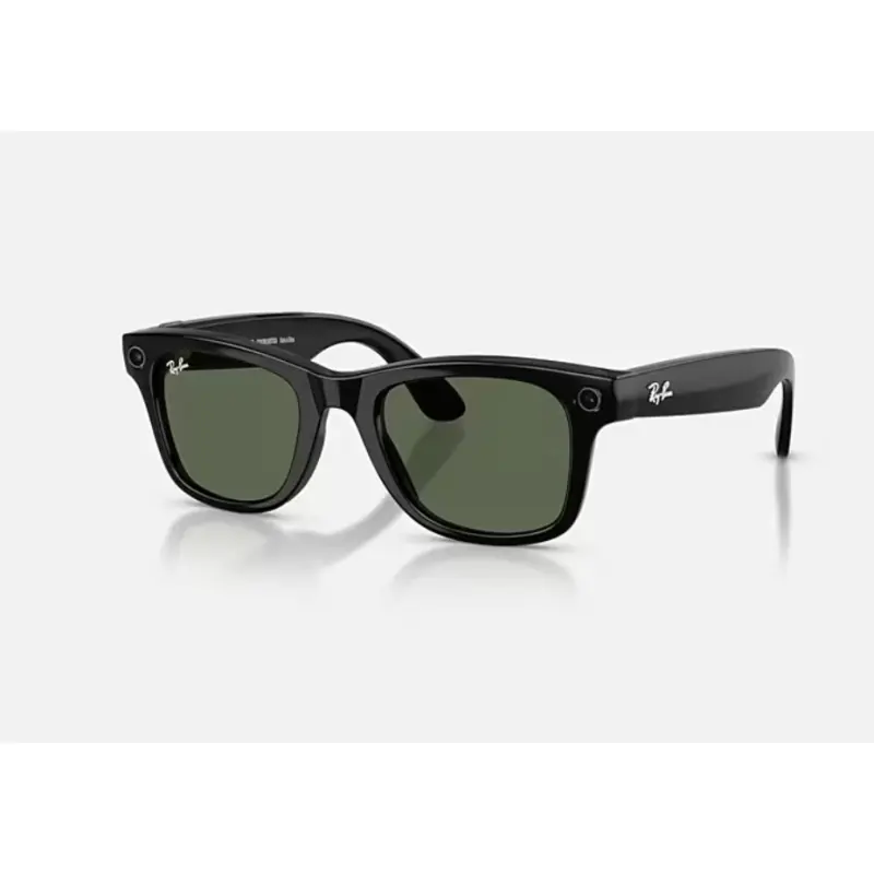 Ray-Ban Meta Shiny Black / Green