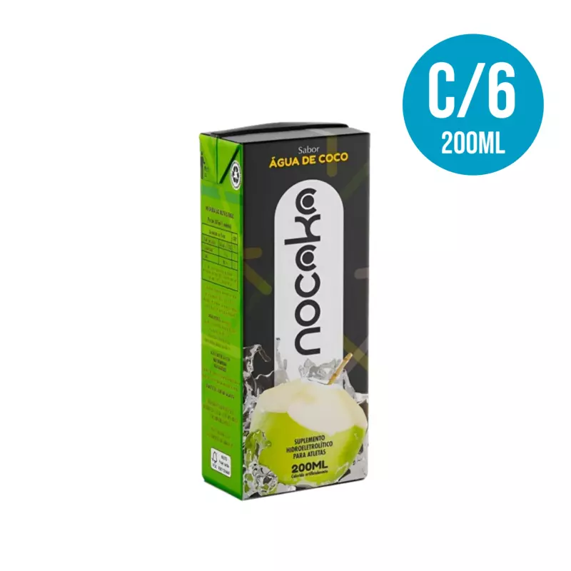 Água de Coco Nocoko 200ml C/6