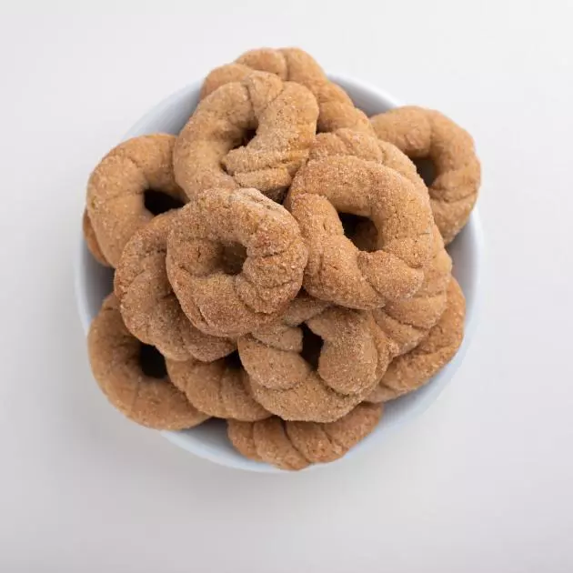 465 - Rosquinha de Nata com Canela