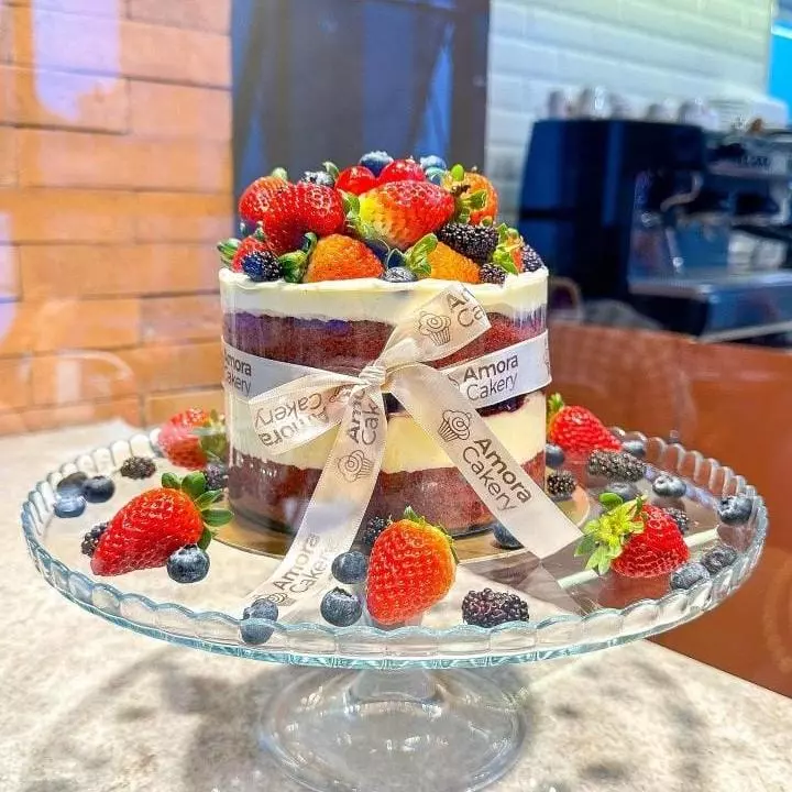 Naked Red com geleia de Amora