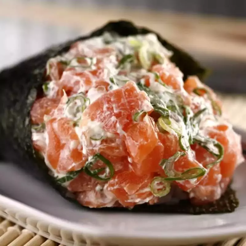 Temaki Salmão Completo