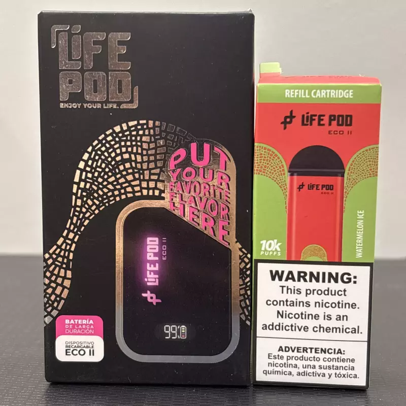 KIT LIFE POD ECO 2 10k MELANCIA
