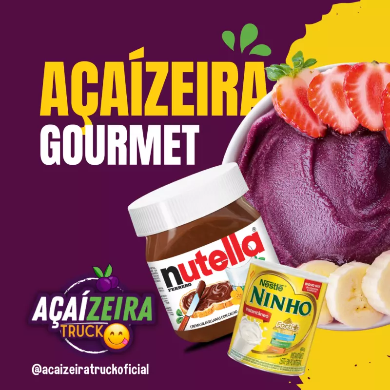 AÇAÍZEIRA GOURMET NA TIGELA