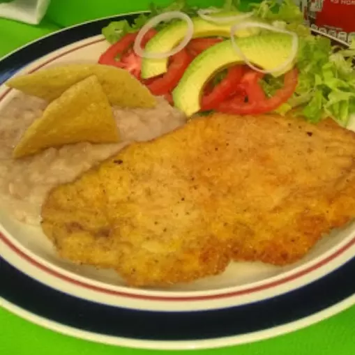Milanesa de pollo