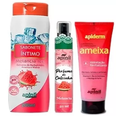 KIT SABO+PERF+HIDRA AMEIXA+MELANCIA