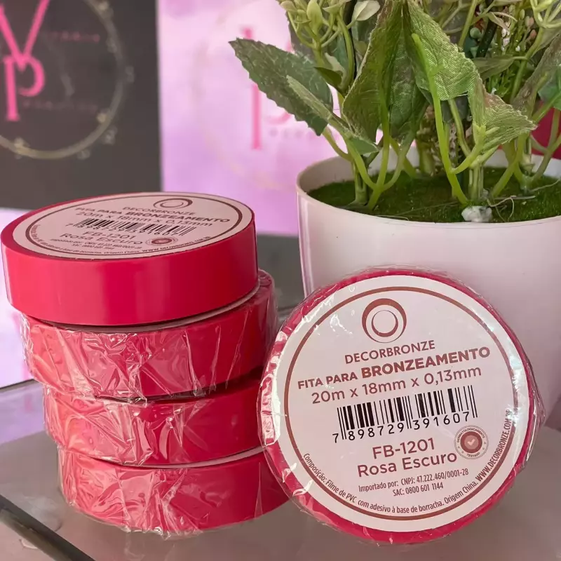 Fita Rosa Escuro Inteira