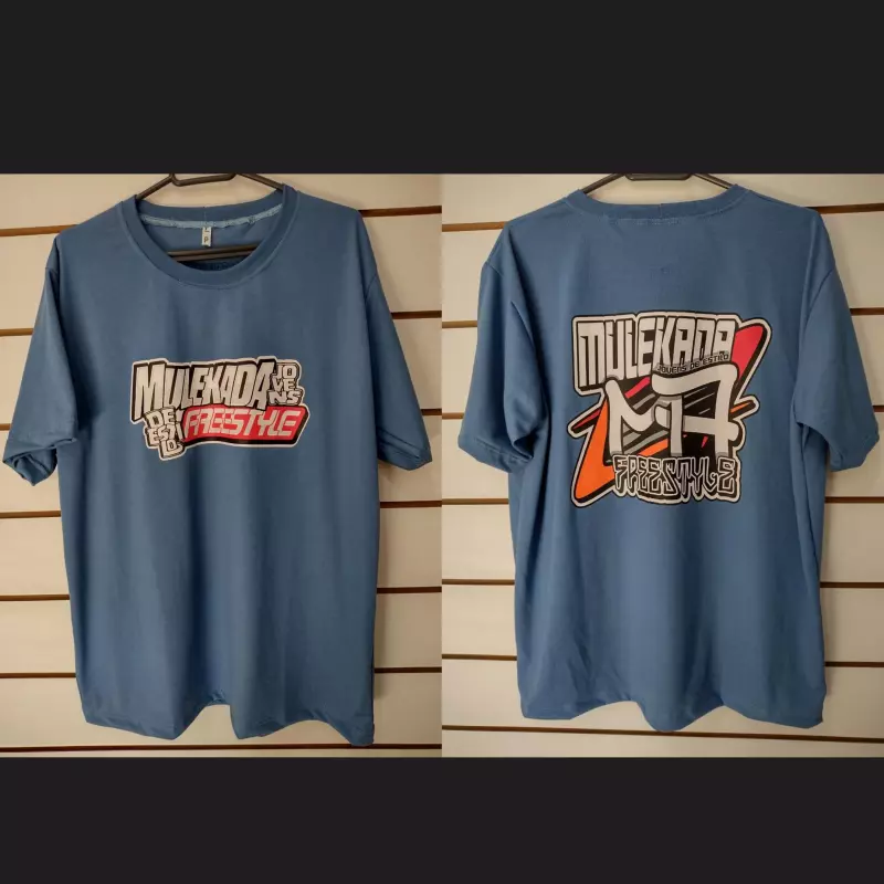 CAMISETA LINHA MF STYLE  AZUL JEANS