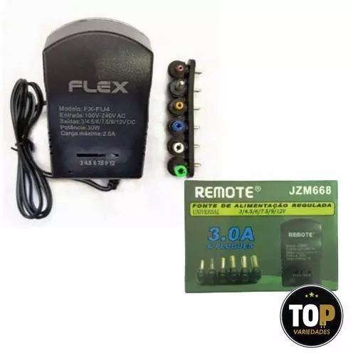 Fonte Universal 3 a 12 volts