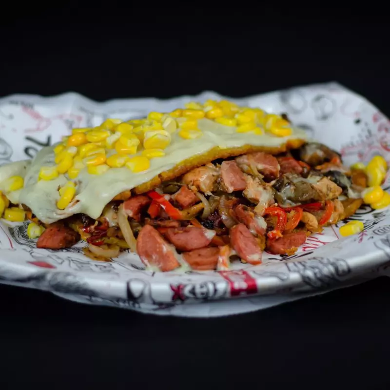 Patacón relleno