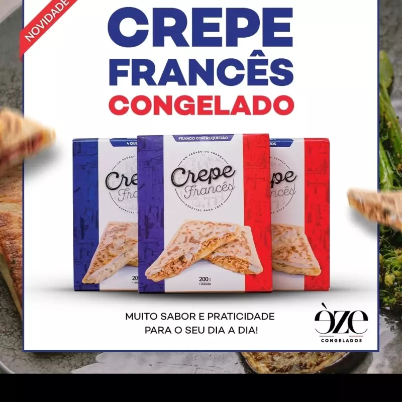 Crepe Francês - Èze Congelados