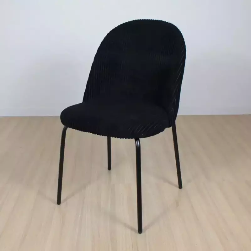 Silla Fiji Corderoy Negro