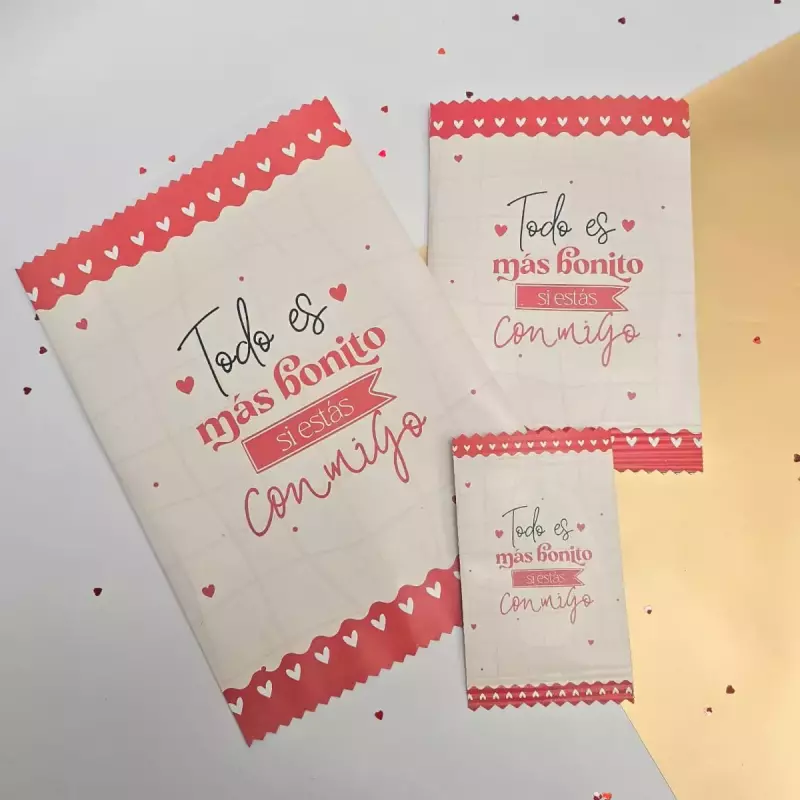 Bolsa Papelería Mediana S.Valentín