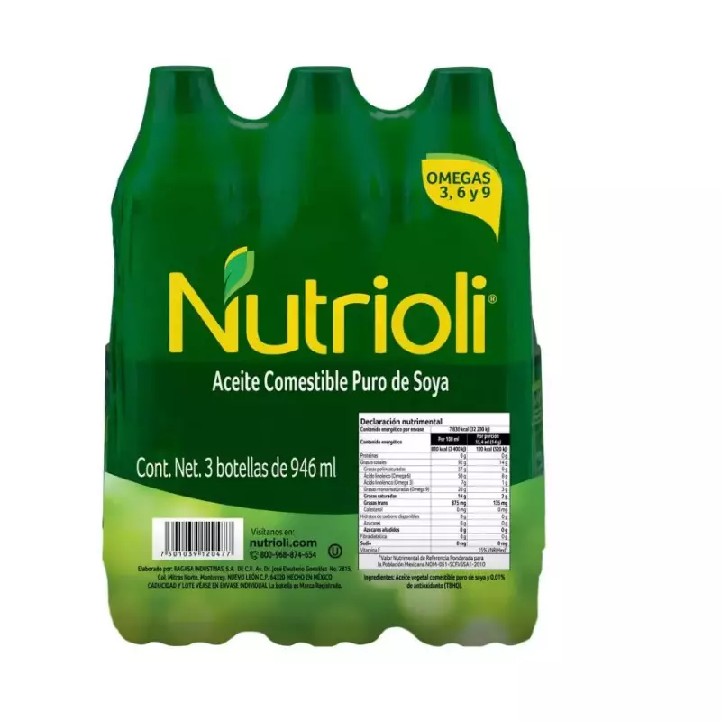 NUTRIOLI 3pzas 946ml
