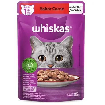 Whiskas Carne Adulto +1 Anos
