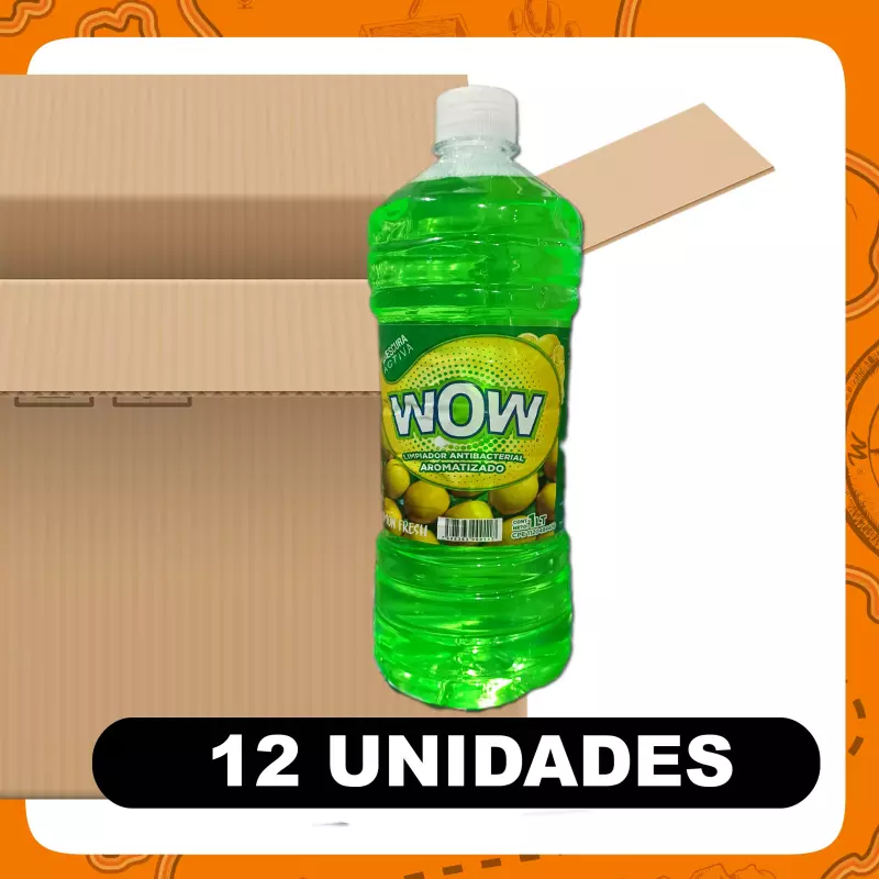 Bulto Wow Desinfectante Limón 1l