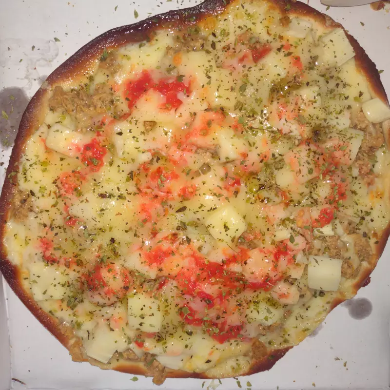 6- Mini PizzaAtum com Palmito