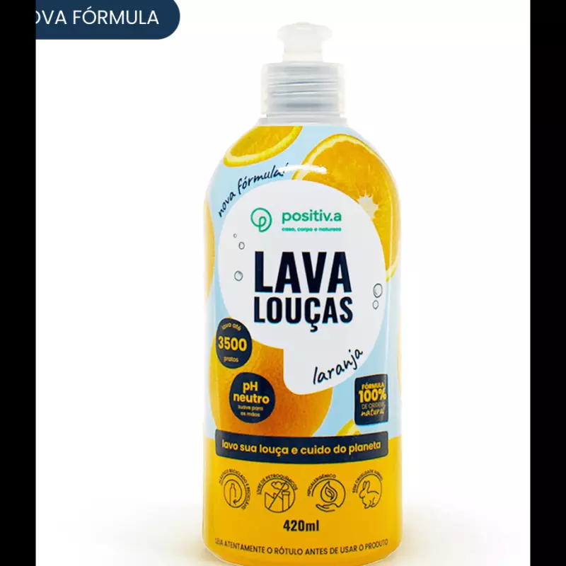 Lava Louças Laranja 420 ml