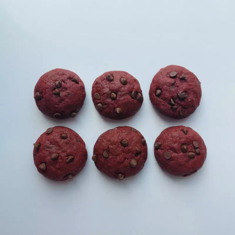 Galletas Red Velvet 6u