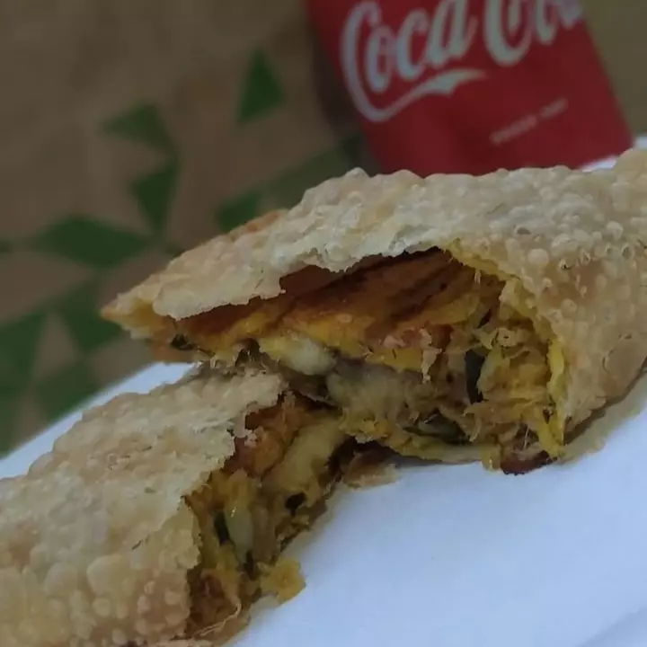 Pirarucu com queijo coalho e banana