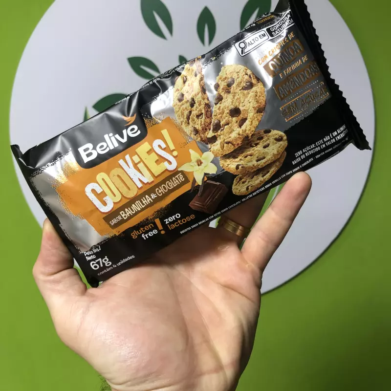 Cookie Belive baunilha e chocolate