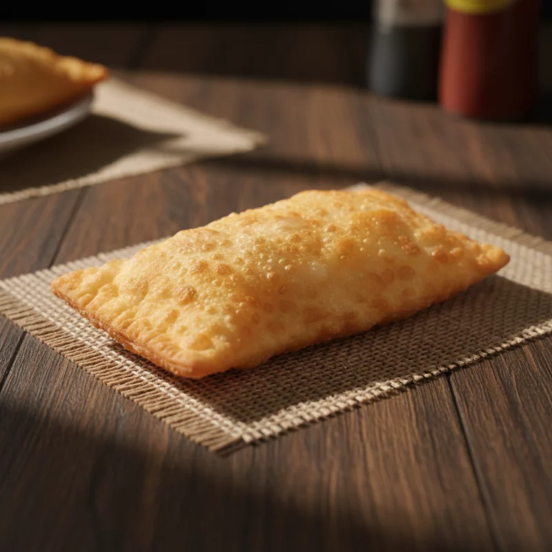 Pastel de Calabresa com Cheddar