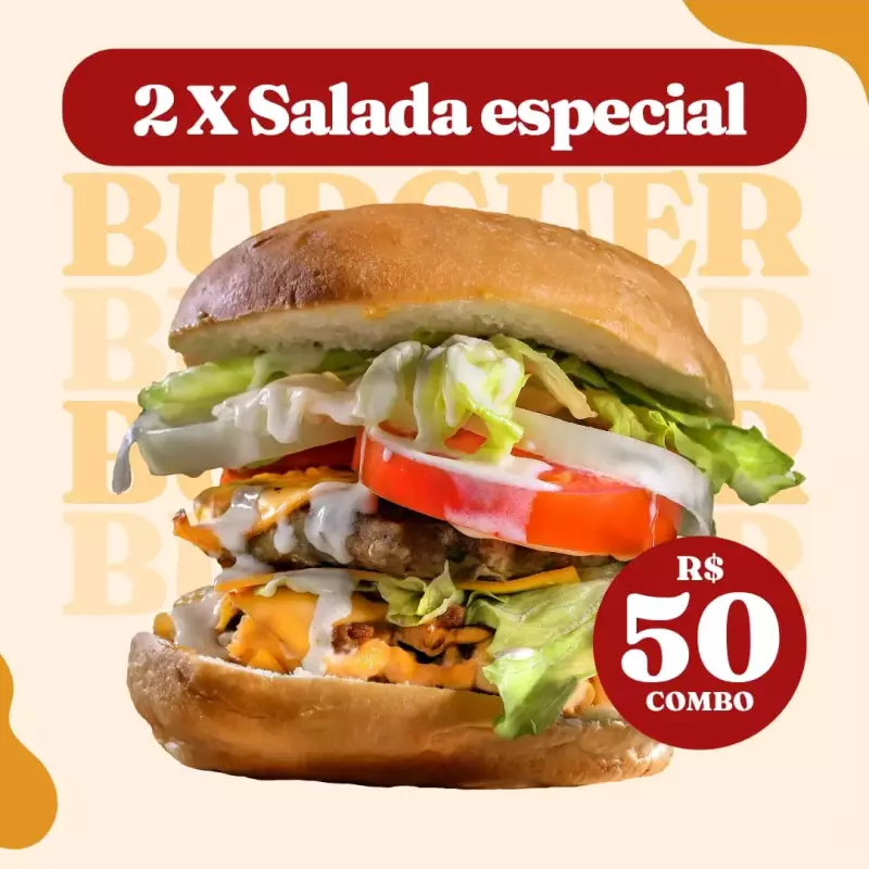 2 X Salada especial