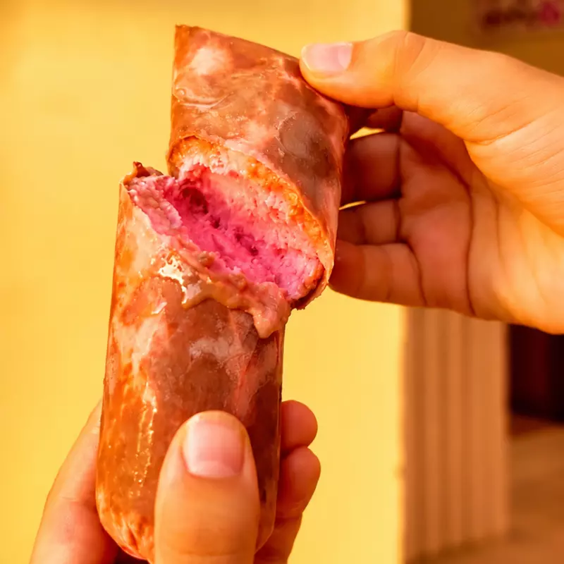 Congeladinho Morango com nutela
