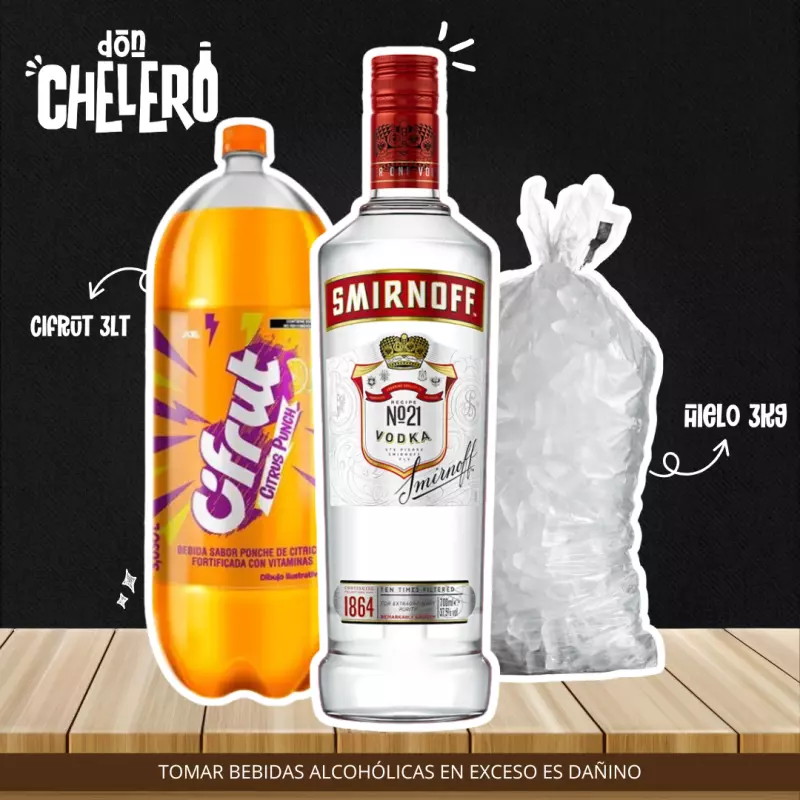 SMIRNOFF RED Nº 21 X 700 ML.