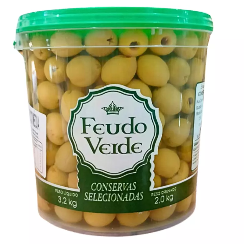 Azeitona Verde sem Caroço 2,0 kg