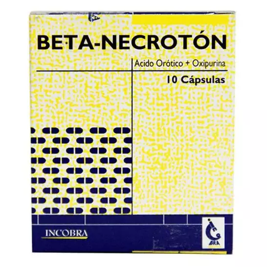 BETA NECROTON 10 CAPSULAS