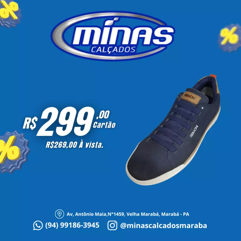 Sapatênis Marinho RF:10656