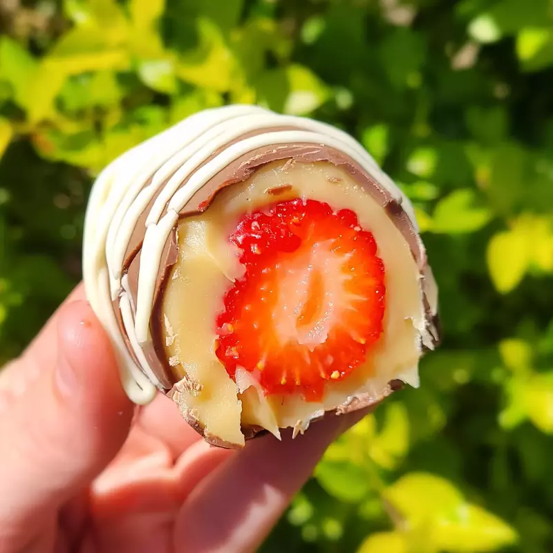 Bombom Morango tradicional